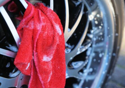 car wash app interface