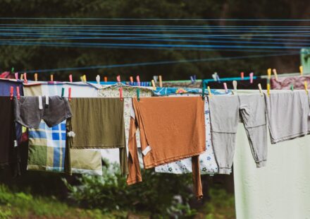 laundry app interface
