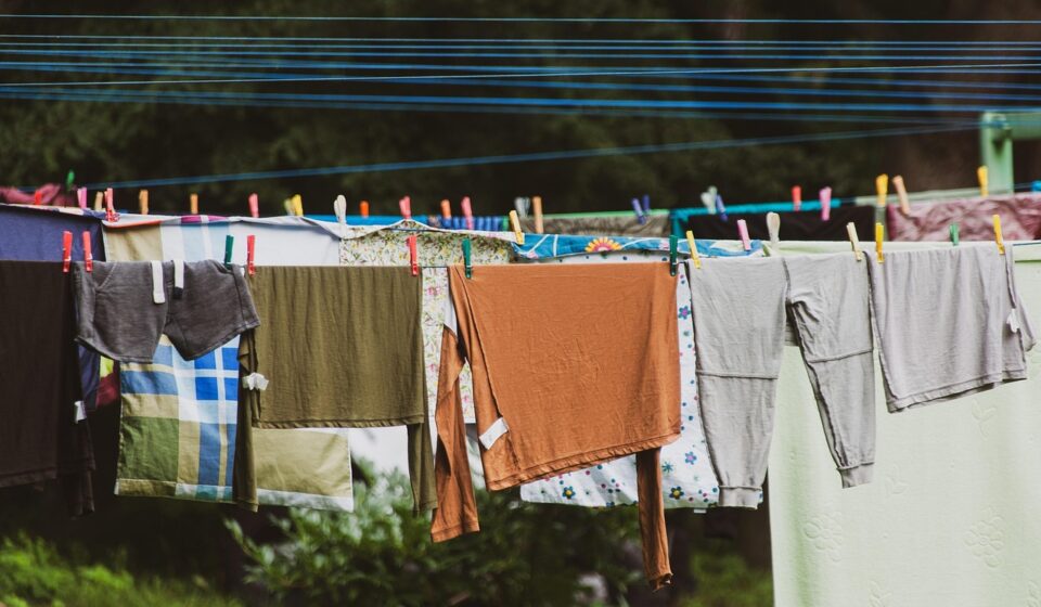 laundry app interface