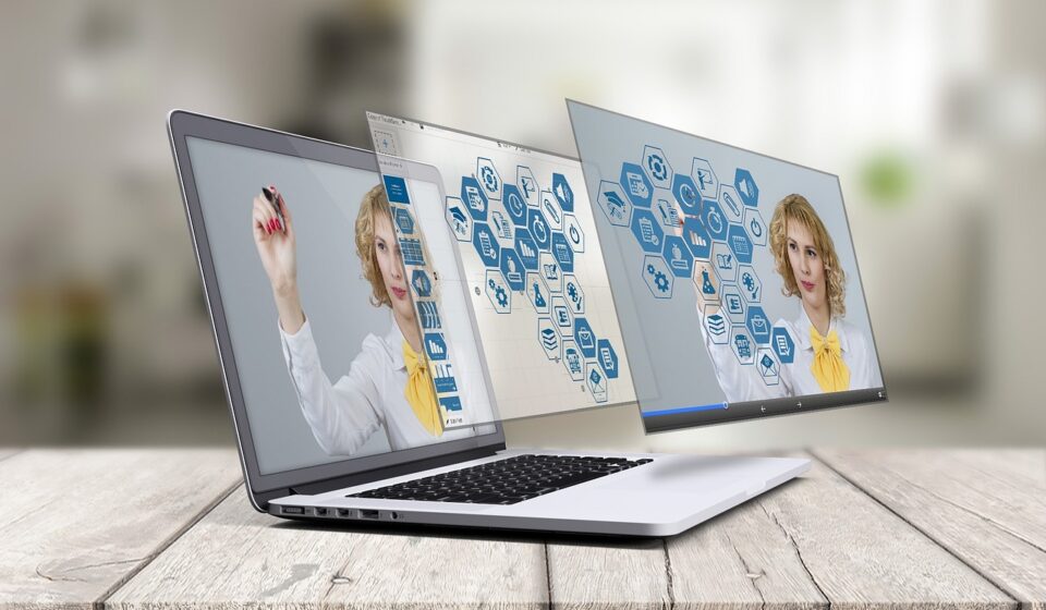 AI presentation software interface
