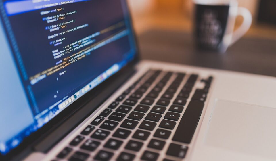 SaaS developer coding