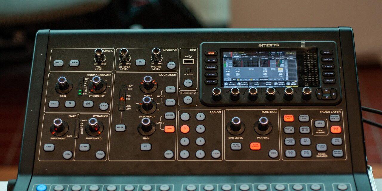 audio equalizer interface