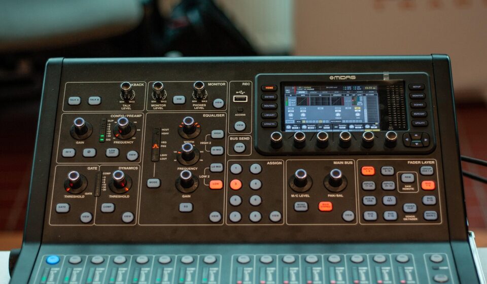 audio equalizer interface